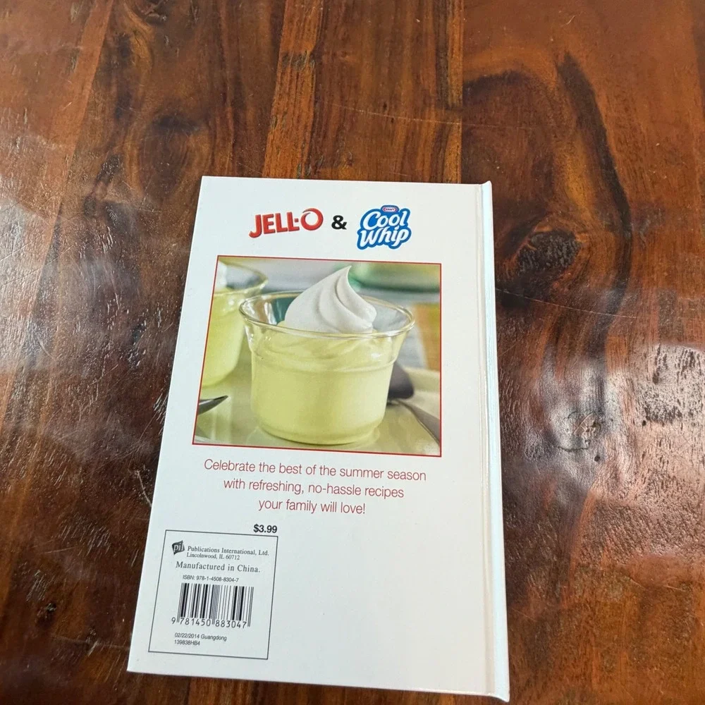 Summer Recipe Book Lot Jello Cool Whip Dole Crock-Pot Ortega Hardcover 4 Books